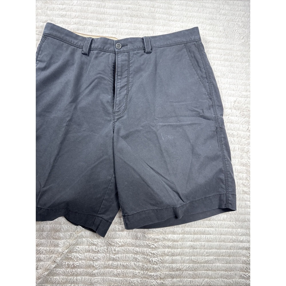 Tommy Bahama Shorts Mens 35x9 Chino Flat Front‎ Black Casual Beach Summer EUC - Picture 14 of 16